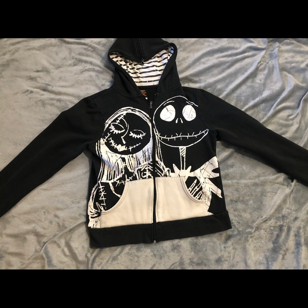 Nightmare before christmas zip up jacket